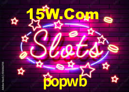 APP oficial da popwb para mobile